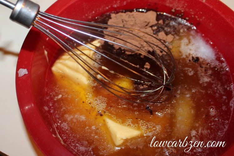 Mixing Everything Up for Bulletproof Coffee Knockoff