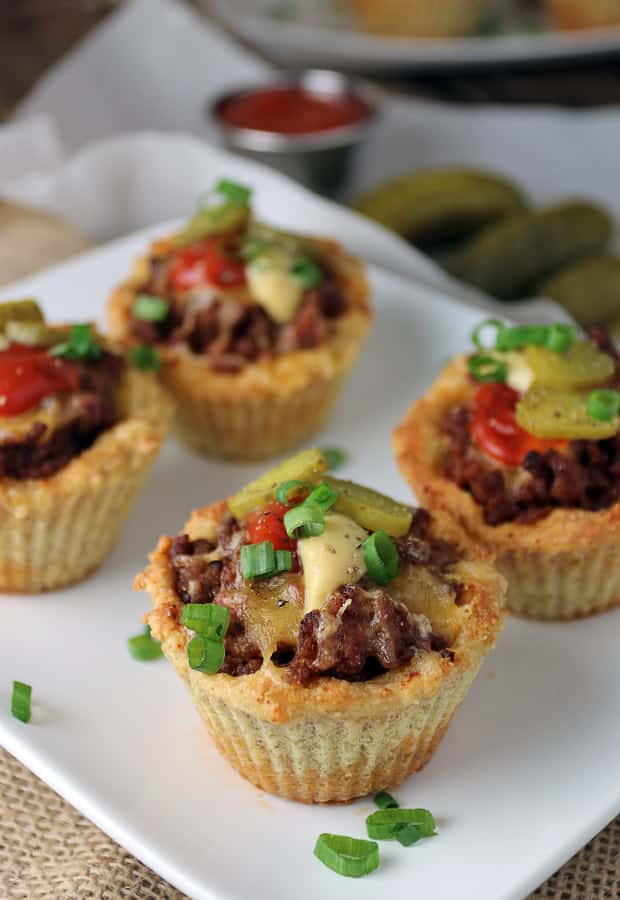 Most Popular Low Carb Recipe Roundup, June 22 - 28, 2015 Cheeseburger Muffins