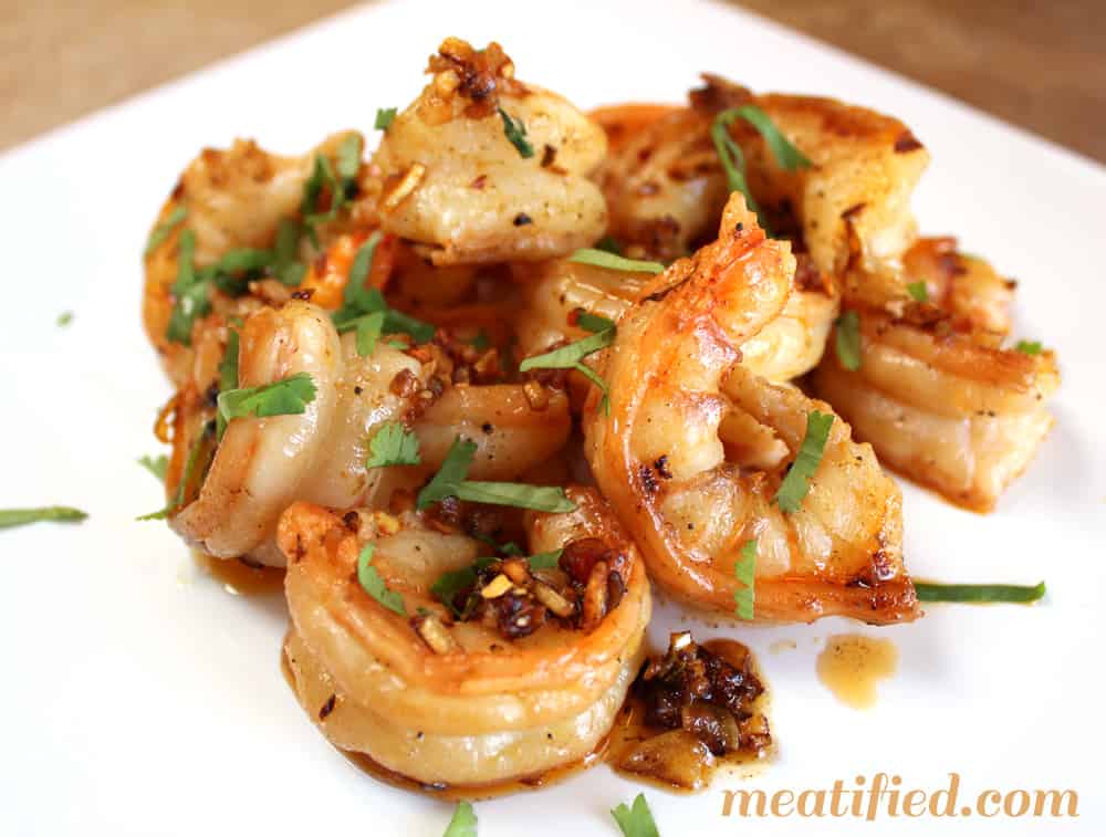 Most Popular Low Carb Recipe Roundup, June 22 - 28, 2015 Garlic Shrimp