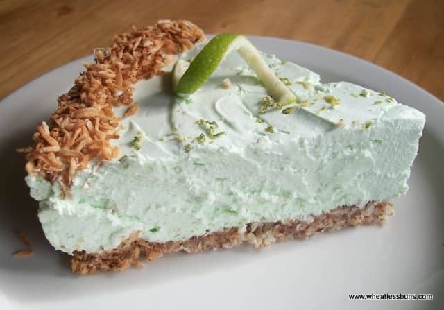 Most Popular Low Carb Recipe Roundup, June 22 - 28, 2015 Lime Coconut Cheesecake