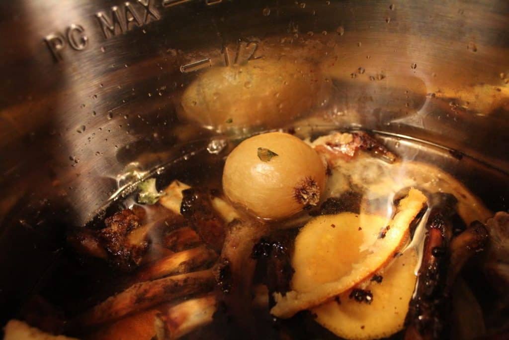 2-hour Instant Pot Bone Broth