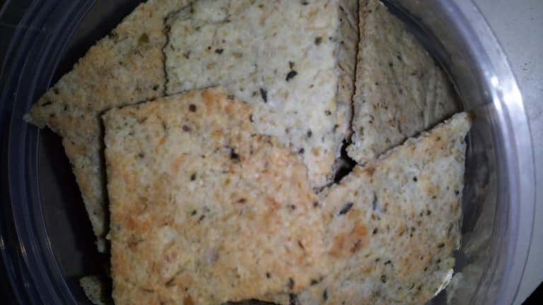 Low Carb Italian Crackers