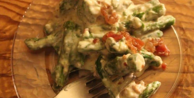 Cheesy Low Carb Creamed Asparagus 1 Cheesy Low Carb Creamed Asparagus 1