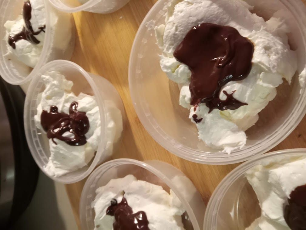 Restarting and bridges - cheesecake parfait