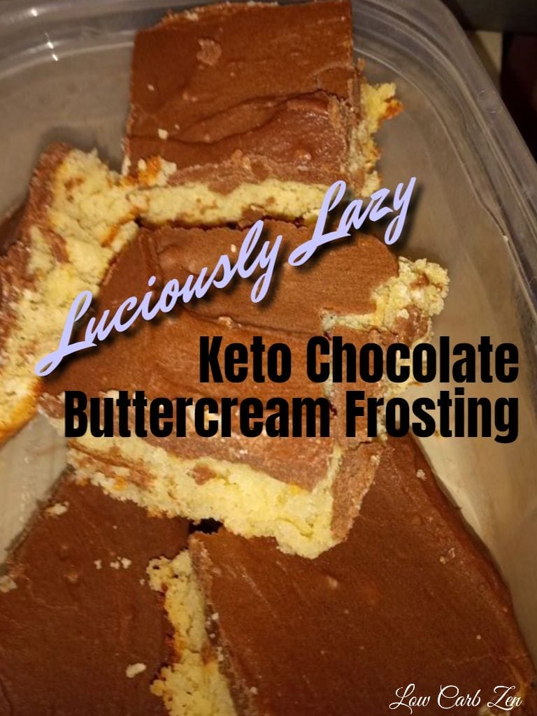 Lusciously Lazy Keto Chocolate Buttercream Frosting 4 Lusciously Lazy Keto Chocolate Buttercream Frosting